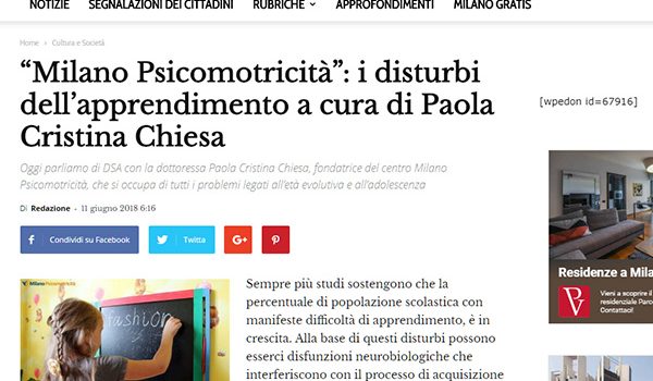 I disturbi dell’apprendimento a cura di Paola Cristina Chiesa I disturbi dell’apprendimento a cura di Paola Cristina Chiesa
